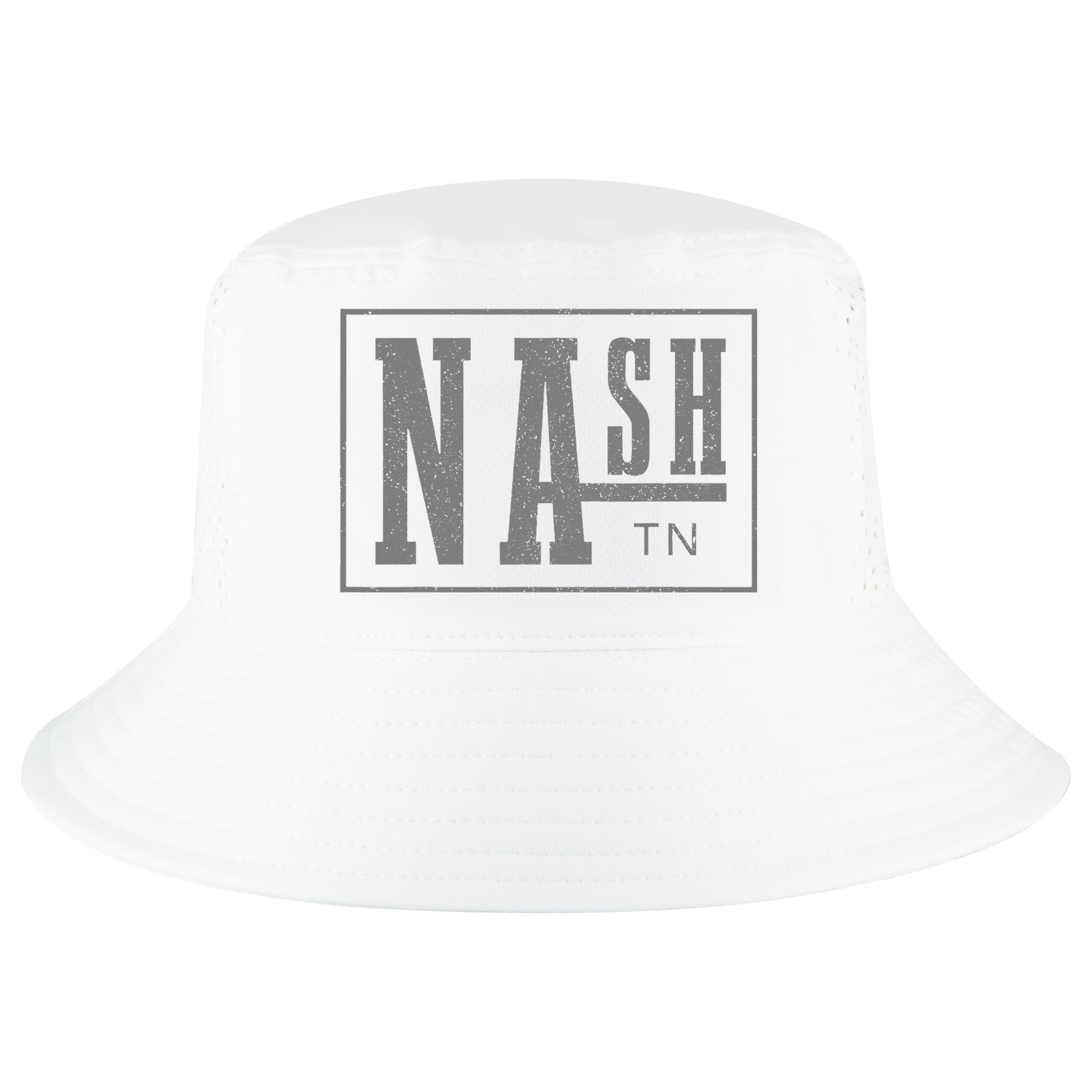 Nashville Tennessee Country Music City Vintage Nash TN Cool Comfort Performance Bucket Hat