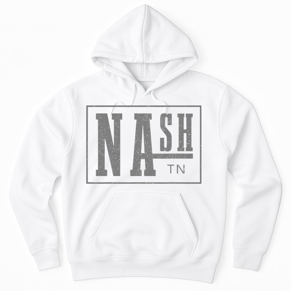 Nashville Tennessee Country Music City Vintage Nash TN Hoodie