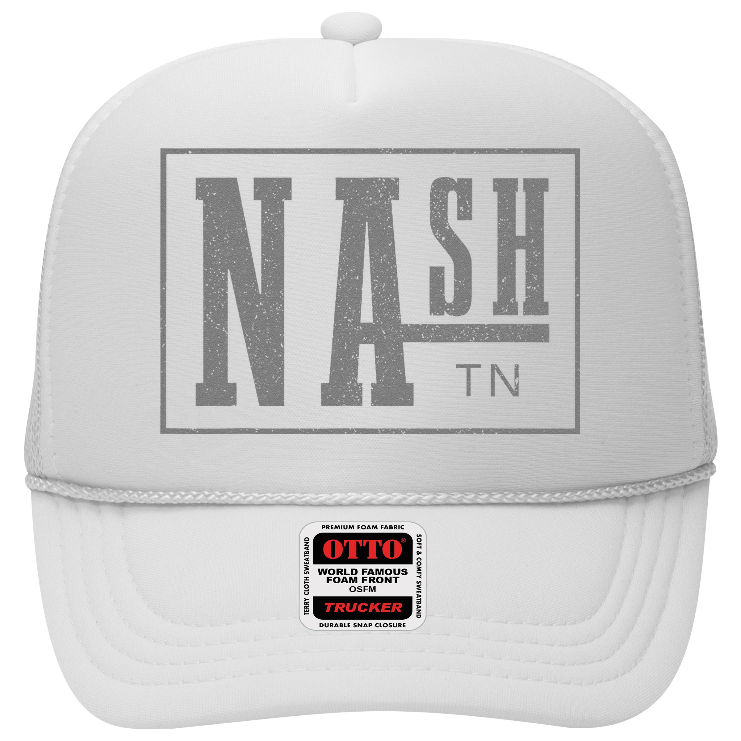 Nashville Tennessee Country Music City Vintage Nash TN Hat