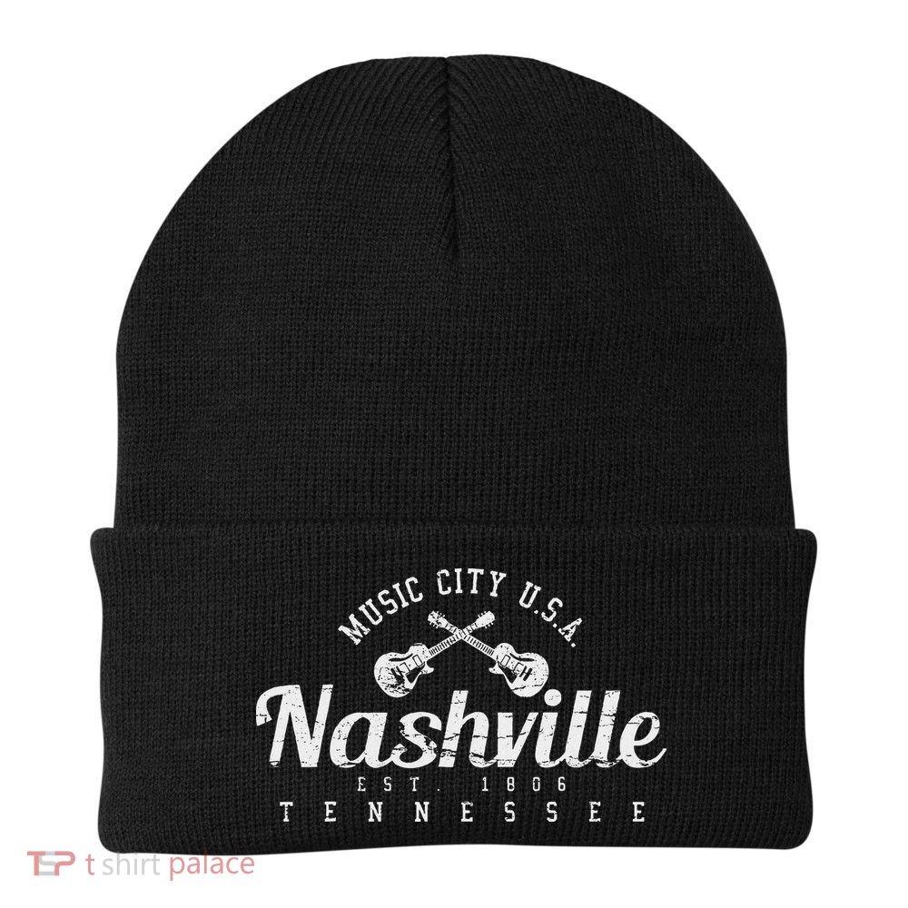 Nashville Tennessee Country Music Usa Gift Beanie
