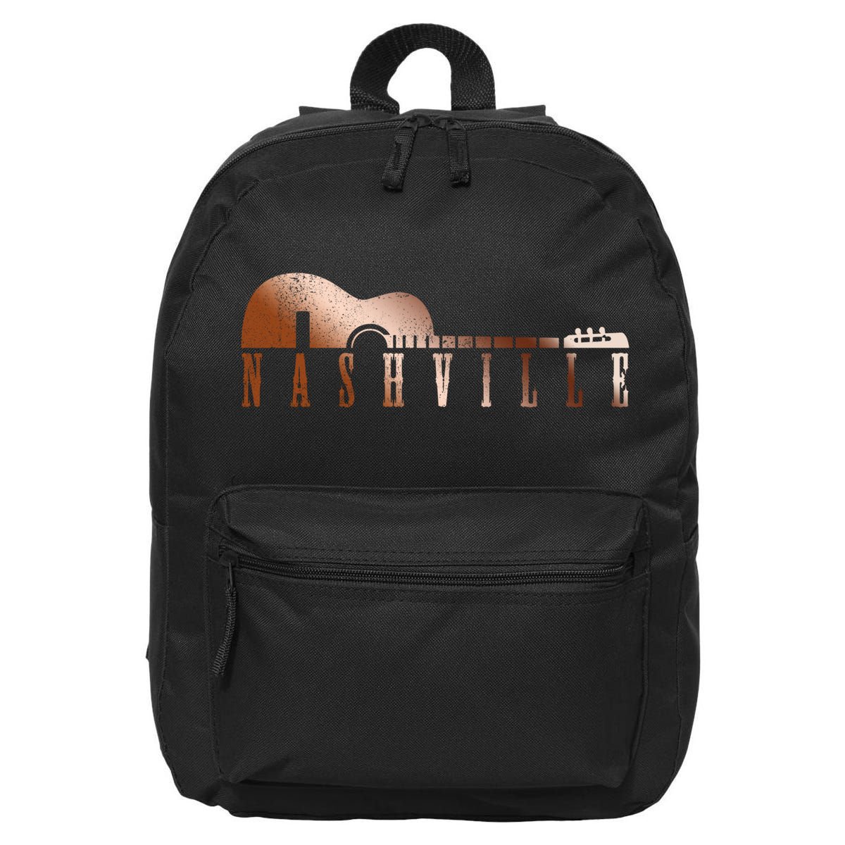 Nashville Tennessee Country Music City Guitar Gift Funny Gift 16 in Basic Backpack