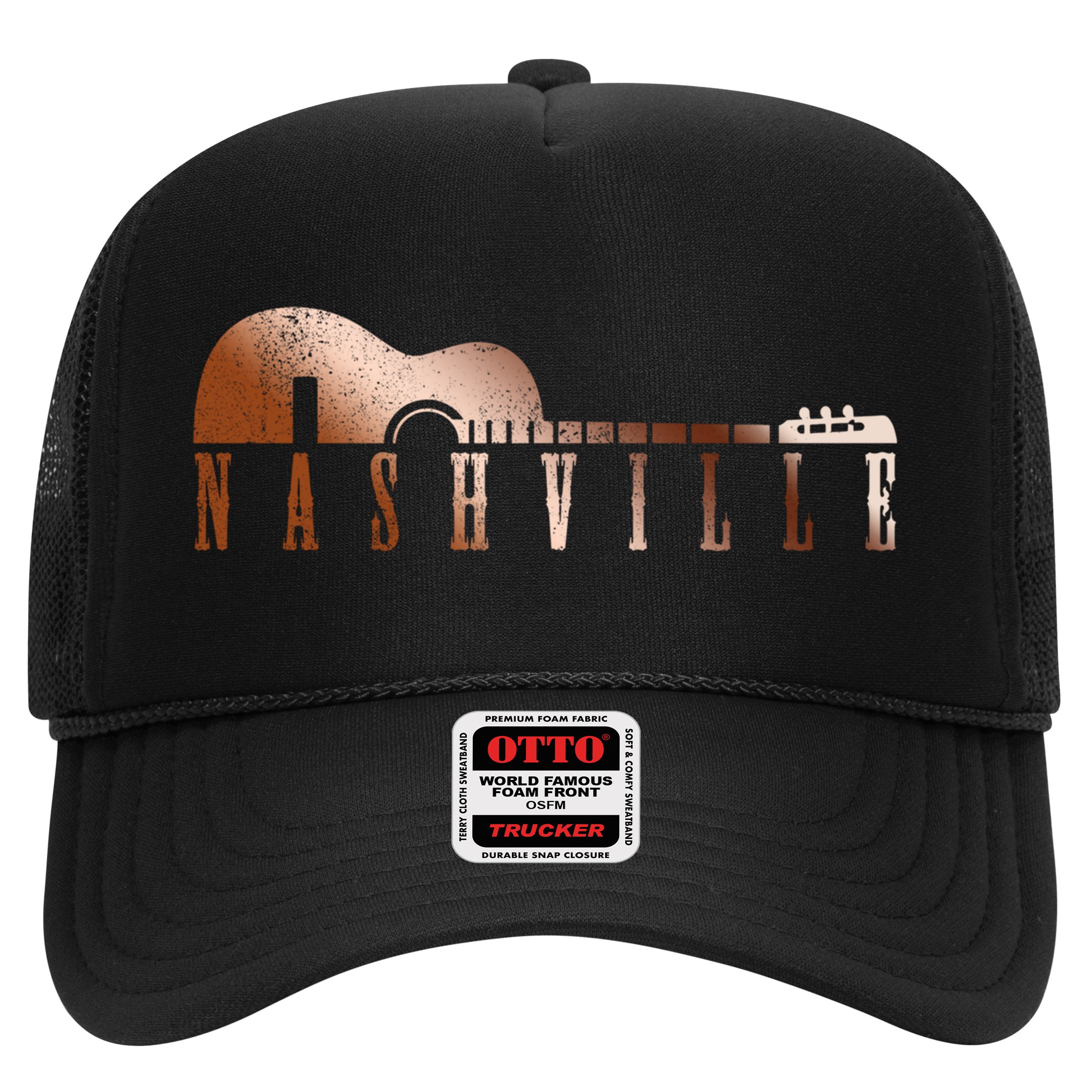 Nashville Tennessee Country Music City Guitar Gift Funny Gift Hat