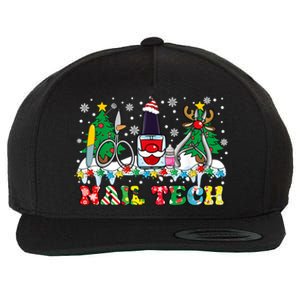 Nail Tech Christmas Nail Artist Wool Snapback Cap