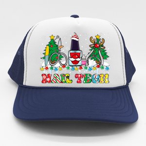 Nail Tech Christmas Nail Artist Trucker Hat