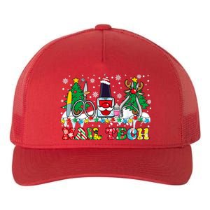 Nail Tech Christmas Nail Artist Yupoong Adult 5-Panel Trucker Hat