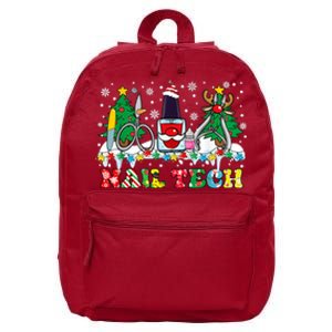 Nail Tech Christmas Nail Artist 16 in Basic Backpack