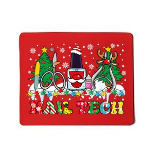 Nail Tech Christmas Nail Artist Mousepad