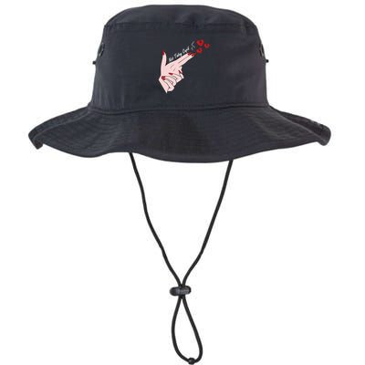 Not Today Cupid Funny Valentine Day Gun Finger Hand Gift Bucket Hat