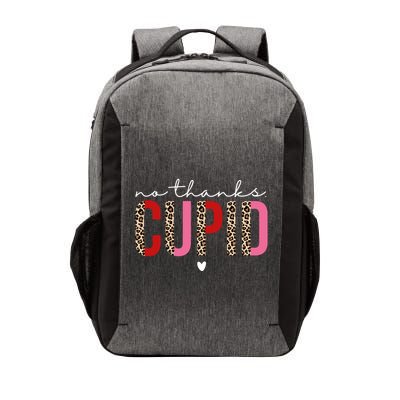 No Thanks Cupid Funny Anti Valentine Vector Backpack