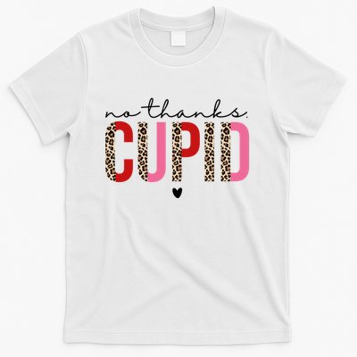 No Thanks Cupid Funny Anti Valentine T-Shirt
