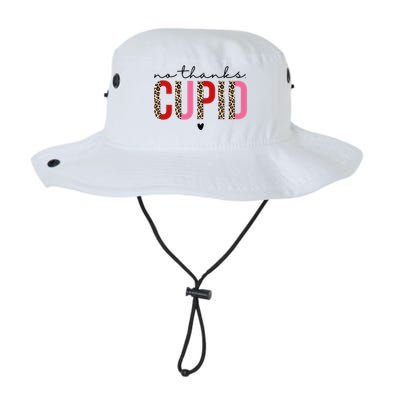 No Thanks Cupid Funny Anti Valentine Bucket Hat