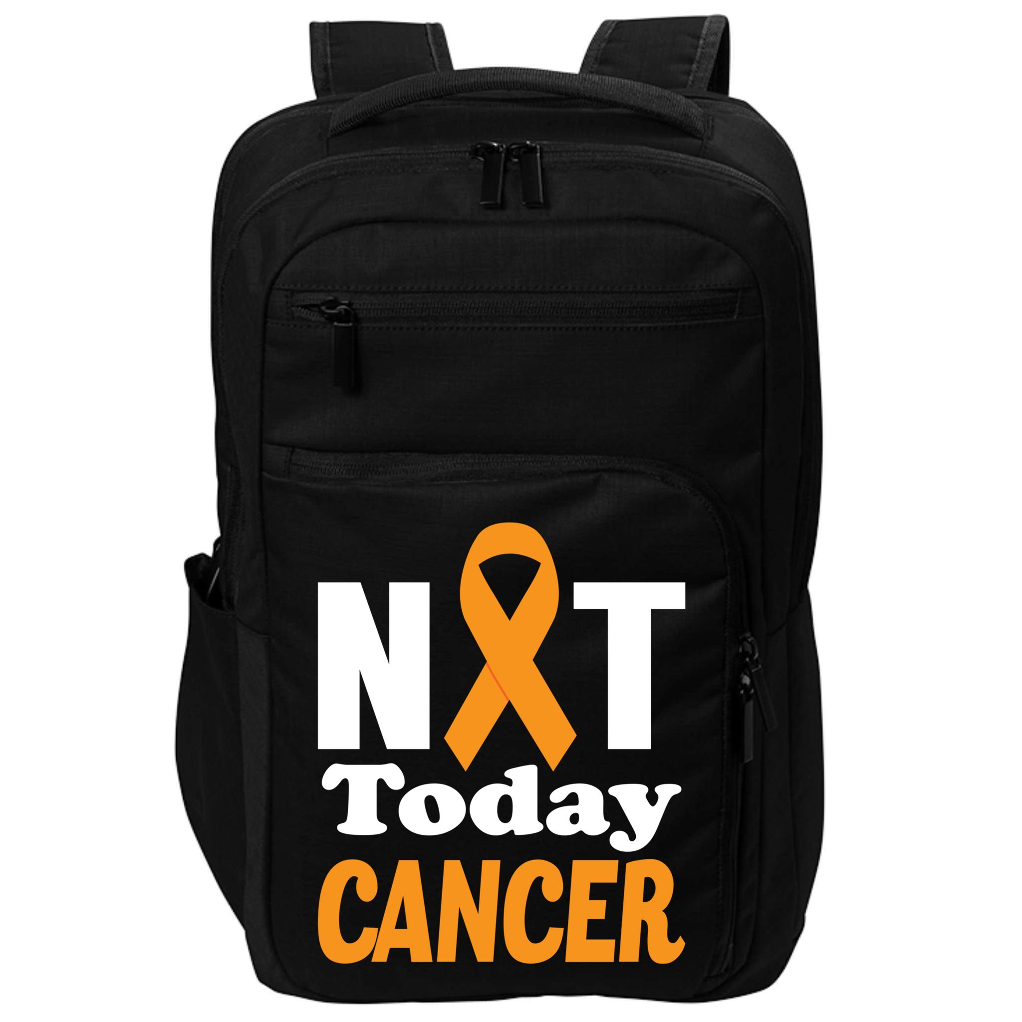 Not Today Cancer Fighter And Survivor Gift Impact Tech Backpack