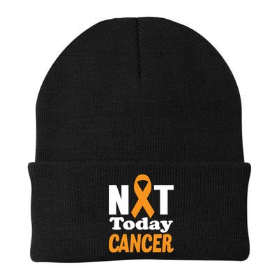 Not Today Cancer Fighter And Survivor Gift Beanie