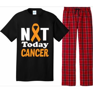 Not Today Cancer Fighter And Survivor Gift Pajama Set