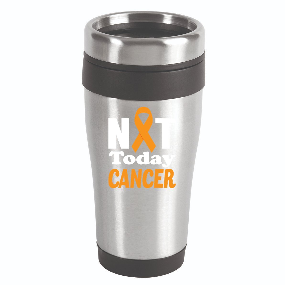 Not Today Cancer Fighter And Survivor Gift 16oz Travel Tumbler