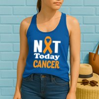 Not Today Cancer Fighter And Survivor Gift Womens Tank Top