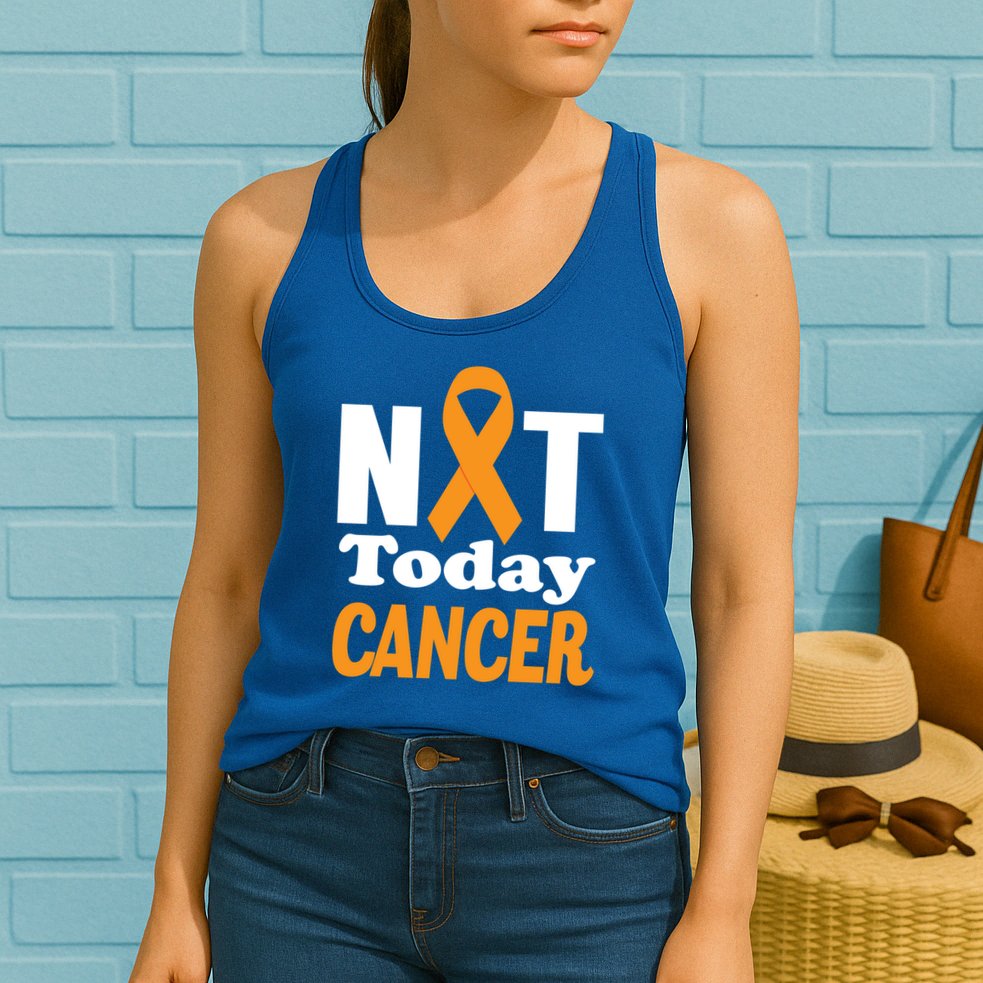 Not Today Cancer Fighter And Survivor Gift Womens Tank Top