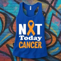 Not Today Cancer Fighter And Survivor Gift Womens Tank Top