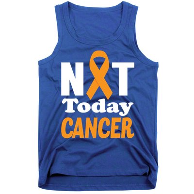 Not Today Cancer Fighter And Survivor Gift Tank Top