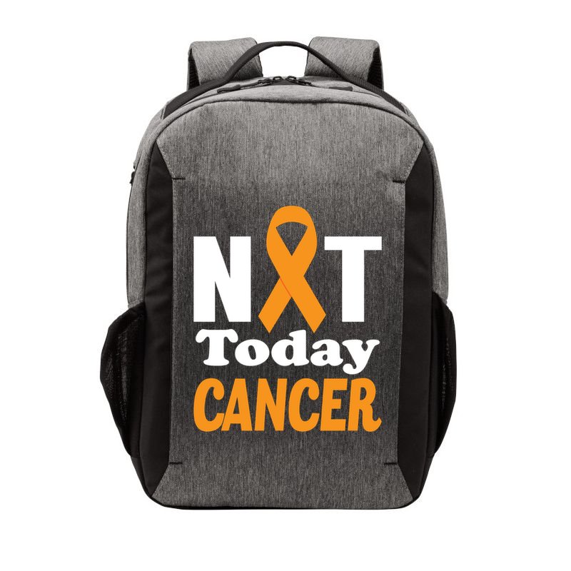Not Today Cancer Fighter And Survivor Gift Vector Backpack