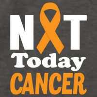 Not Today Cancer Fighter And Survivor Gift Vector Backpack