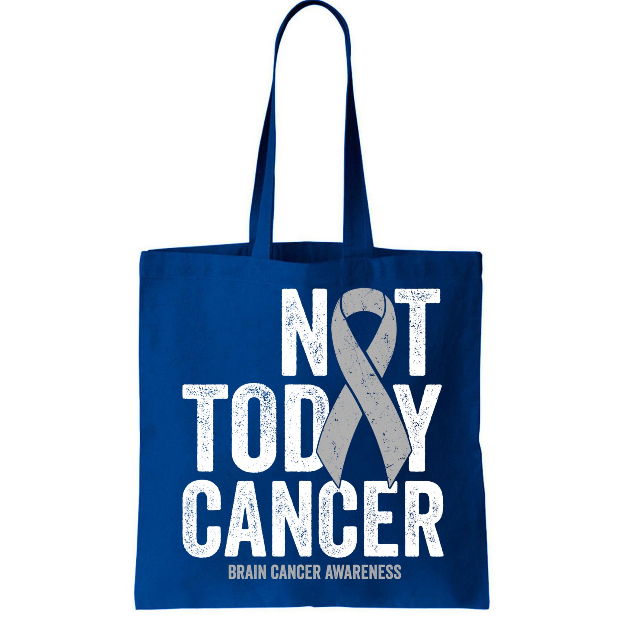 Not Today Cancer Brain Cancer Gray Tumor Awareness Ribbon Gift Bag