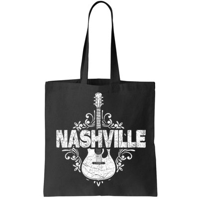 Nashville Tennessee Country Music Lovers Retro Guitar Player Bag