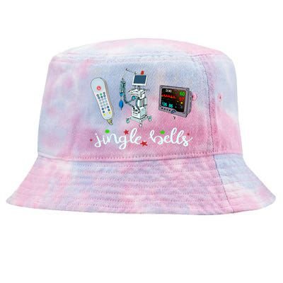 Nurse Telemetry Christmas Respiratory Therapist ICU Rn Rt Tie-Dyed Bucket Hat