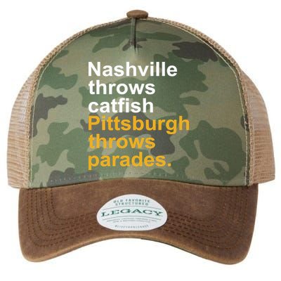 Nashville Throws Catfish Pittsburgh Throws Parades Legacy Tie Dye Trucker Hat
