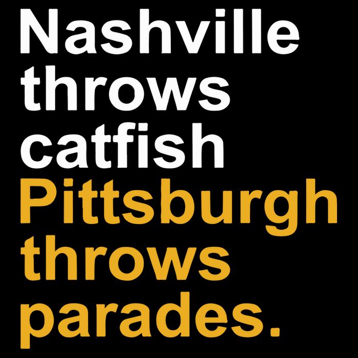 Nashville Throws Catfish Pittsburgh Throws Parades Cooling Performance Crew T-Shirt