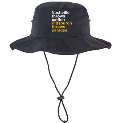 Nashville Throws Catfish Pittsburgh Throws Parades Bucket Hat