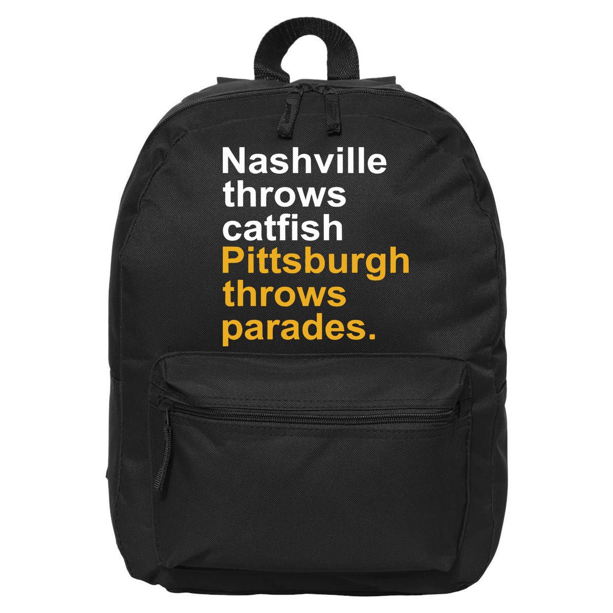 Nashville Throws Catfish Pittsburgh Throws Parades 16 in Basic Backpack