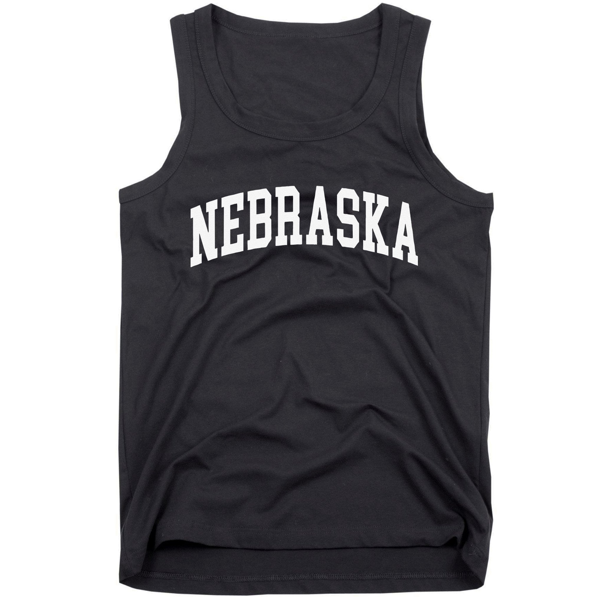 Nebraska Throwback Design Classic Tank Top