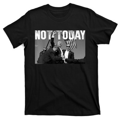 Not Today Donald Trump 2024 Trump Pennsylvania Rally Shooting T-Shirt