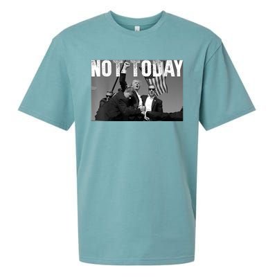 Not Today Donald Trump 2024 Trump Pennsylvania Rally Shooting Sueded Cloud Jersey T-Shirt