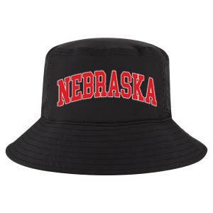 Nebraska Throwback Design Print Classic Cool Comfort Performance Bucket Hat