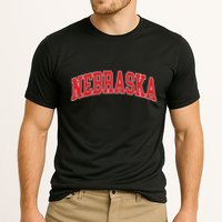 Nebraska Throwback Design Print Classic Cooling Performance Crew T-Shirt