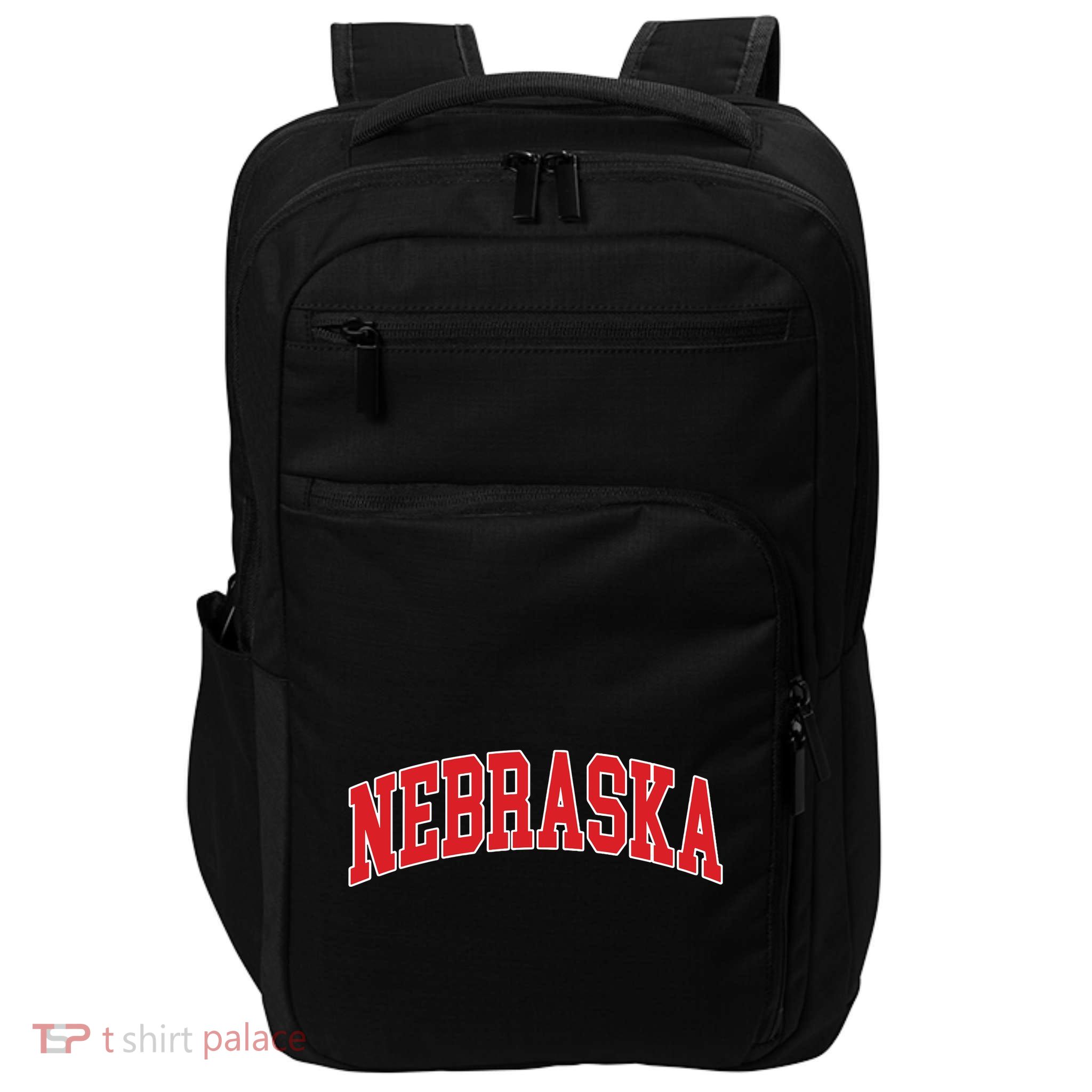 Nebraska Throwback Design Print Classic Impact Tech Backpack