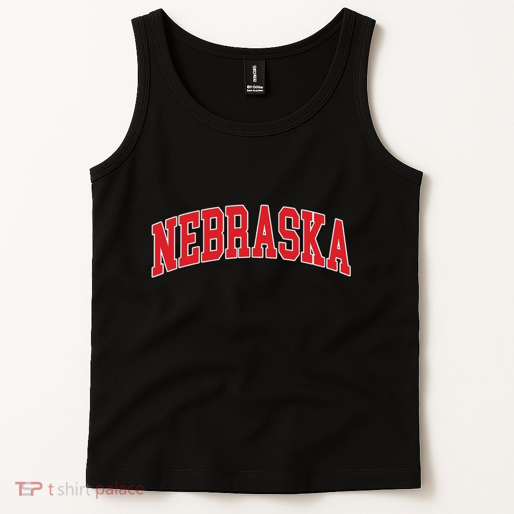 Nebraska Throwback Design Print Classic Tank Top