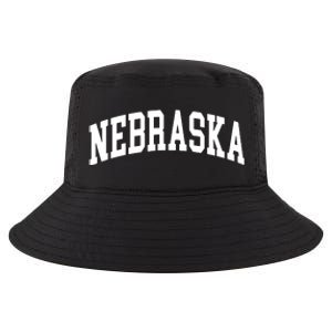 Nebraska Throwback Design Classic Cool Comfort Performance Bucket Hat