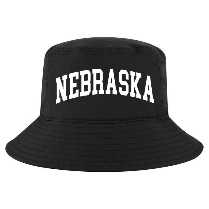 Nebraska Throwback Design Classic Cool Comfort Performance Bucket Hat