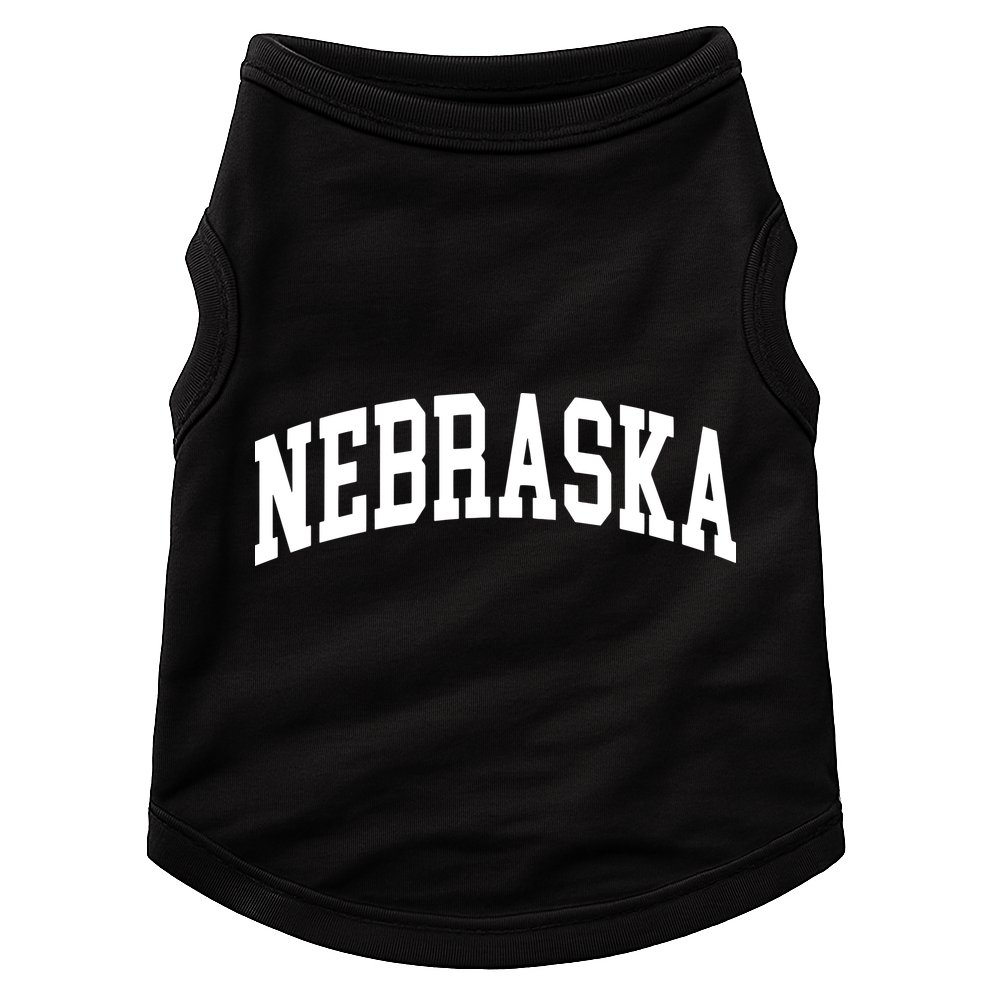 Nebraska Throwback Design Classic Doggie Tank