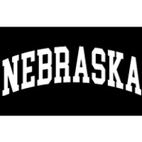 Nebraska Throwback Design Classic Bumper Sticker