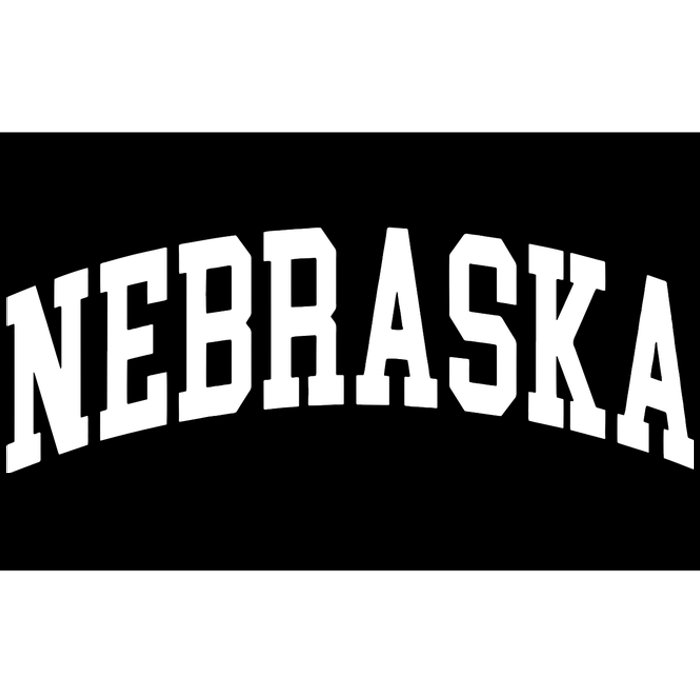 Nebraska Throwback Design Classic Bumper Sticker