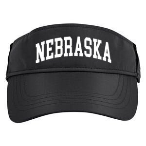 Nebraska Throwback Design Classic Adult Drive Performance Visor