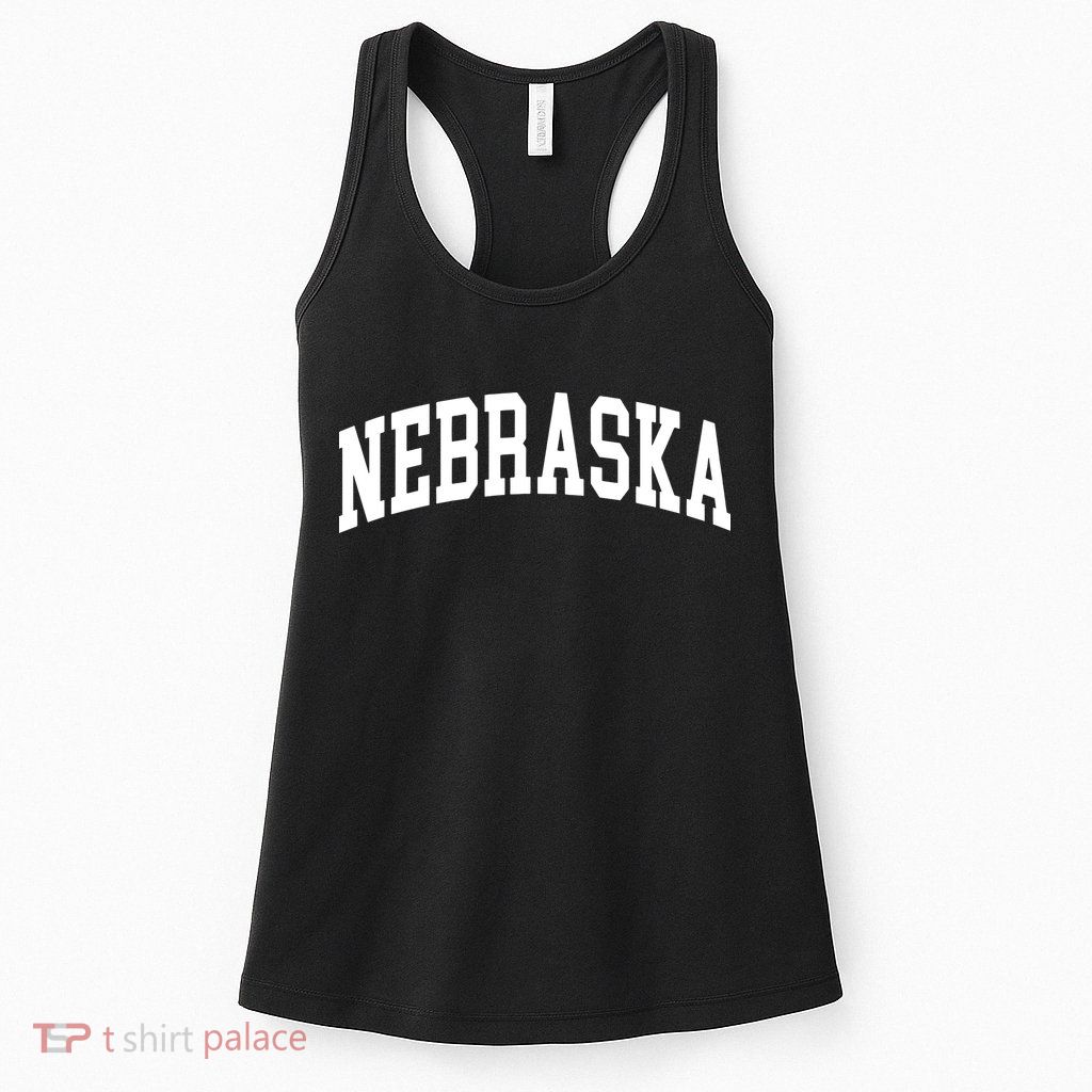 Nebraska Throwback Design Classic Womens Tank Top