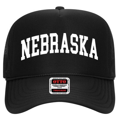 Nebraska Throwback Design Classic Trucker Hat
