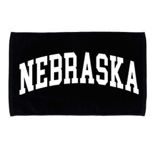 Nebraska Throwback Design Classic Microfiber Hand Towel