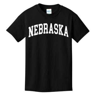 Nebraska Throwback Design Classic Kids T-Shirt