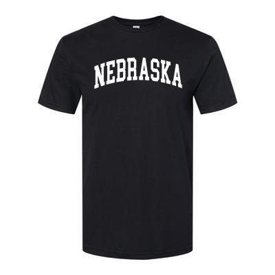 Nebraska Throwback Design Classic Softstyle CVC T-Shirt